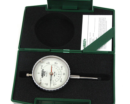INSIZE Measuring Equipment Insize Lug Back Dial Indicator 0-1" x 0.001" Range Series 2837-1