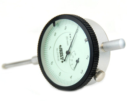 INSIZE Measuring Equipment Insize Lug Back Dial Indicator 20mm Range Series 2318-20