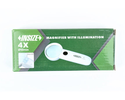 INSIZE Measuring Equipment Insize Magnifier w/ Illumination x4 Series 7513-4