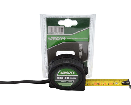 INSIZE Measuring Equipment Insize Metric 5M Tape Measure with Auto Retract Series 7140-5