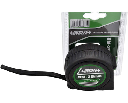INSIZE Measuring Equipment Insize Metric 8M Tape Measure with Auto Retract Series 7140-8