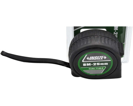 INSIZE Measuring Equipment Insize Metric 8M Tape Measure with Auto Retract Series 7140-8