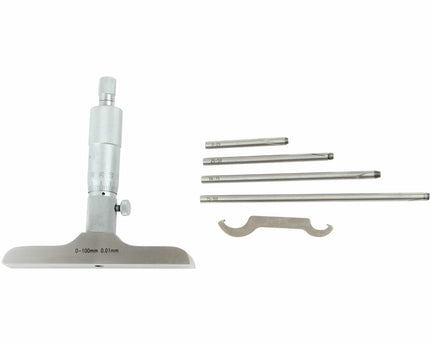INSIZE Measuring Equipment Insize Metric Depth Micrometer 0-100mm Range Series 3240 - 100