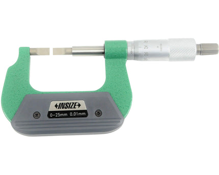 INSIZE Measuring Equipment Insize Metric Outside Blade Micrometer 0-25mm Range Series 3232-25A
