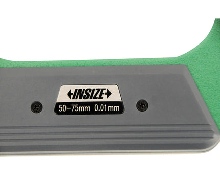 INSIZE Measuring Equipment Insize Metric Outside Blade Micrometer 50-75mm Range Series 3232-75A