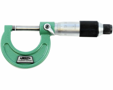 INSIZE Measuring Equipment Insize Metric Outside Micrometer 0-25mm Range Series 3203-25FA