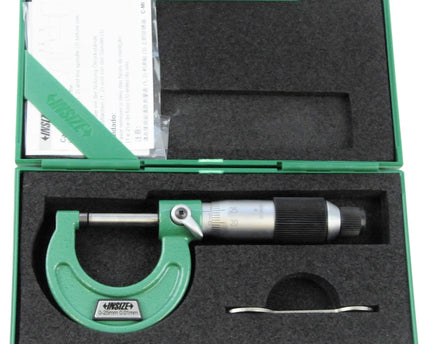 INSIZE Measuring Equipment Insize Metric Outside Micrometer 0-25mm Range Series 3203-25FA