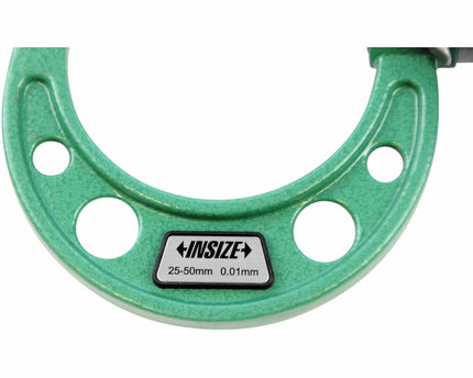 INSIZE Measuring Equipment Insize Metric Outside Micrometer 25-50mm Range Series 3203-50A