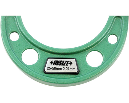 INSIZE Measuring Equipment Insize Metric Outside Micrometer 25-50mm Range Series 3203-50FA
