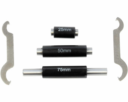 INSIZE Measuring Equipment Insize Metric Outside Micrometer Set 0-100mm Range Series 3203-1004A
