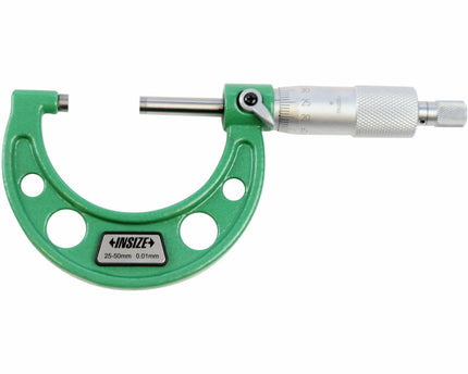 INSIZE Measuring Equipment Insize Metric Outside Micrometer Set 0-100mm Range Series 3203-1004A