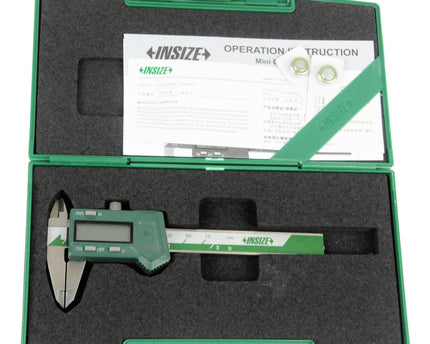 INSIZE Measuring Equipment Insize Mini Digital Caliper 0-75mm/0-3" Range Series 1111-75A
