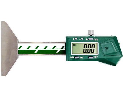 INSIZE Measuring Equipment Insize Mini Digital Depth Gauge W/ Round Bar 140mm Range Series 1140-50