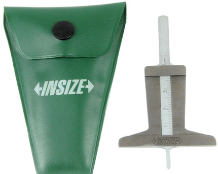 INSIZE MEASURING EQUIPMENT Insize Mini Vernier Depth Gauge 0-30mm Range Series 1244-30