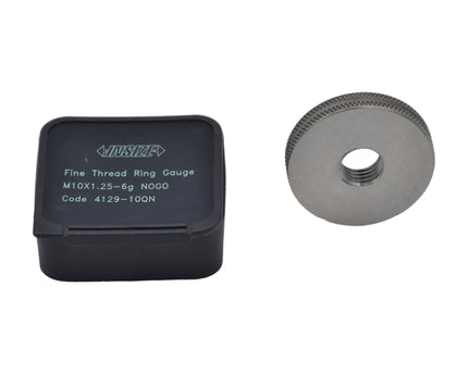 INSIZE Measuring Equipment Insize NOGO Thread Ring Gauge M10X1.25 Series 4129-10QN