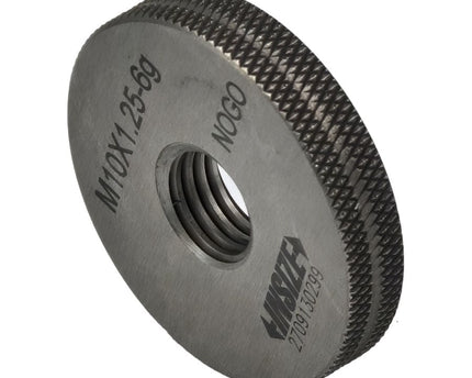 INSIZE Measuring Equipment Insize NOGO Thread Ring Gauge M10X1.25 Series 4129-10QN