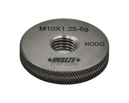 INSIZE Measuring Equipment Insize NOGO Thread Ring Gauge M10X1.25 Series 4129-10QN