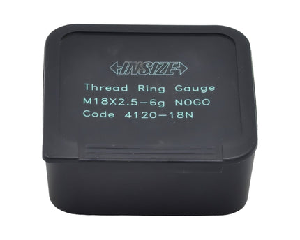 INSIZE Measuring Equipment Insize NOGO Thread Ring Gauge M18X2.5 Series 4120-18N