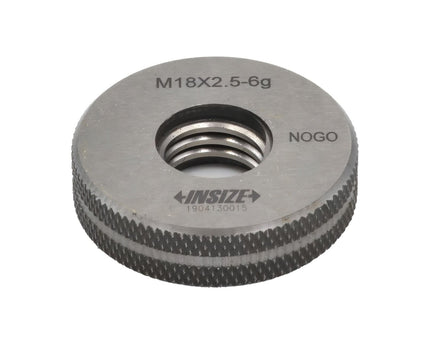 INSIZE Measuring Equipment Insize NOGO Thread Ring Gauge M18X2.5 Series 4120-18N