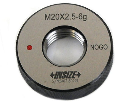 INSIZE Measuring Equipment Insize NOGO Thread Ring Gauge M20X2.5 Series 4120-20N
