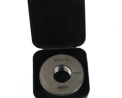 INSIZE Measuring Equipment Insize NOGO Thread Ring Gauge M27X3 Series 4120-27N