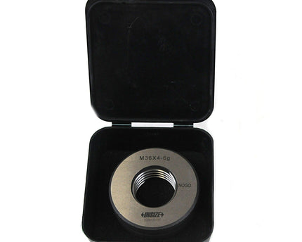 INSIZE Measuring Equipment Insize NOGO Thread Ring Gauge M36X4 Series 4120-36N