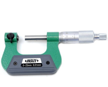 INSIZE Measuring Equipment Insize Non-Rotating Micrometer with Anvil/spindle tips 0-25mm Range Series 3280-25A