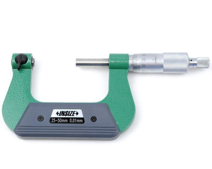 INSIZE Measuring Equipment Insize Non-Rotating Micrometer with Anvil/spindle tips 25-50mm Range Series 3280-50A