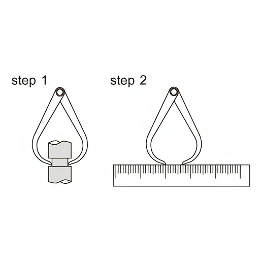 INSIZE Measuring Equipment Insize Outside Caliper 0-150mm Range Series 7241-150