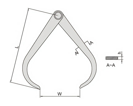 INSIZE Measuring Equipment Insize Outside Caliper 0-150mm Range Series 7241-150
