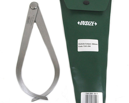 INSIZE Measuring Equipment Insize Outside Caliper 0-200mm Range Series 7241-200