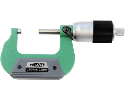 INSIZE Measuring Equipment Insize Outside Micrometer Quick Feeding  25-50mm Range Series 3208-50B