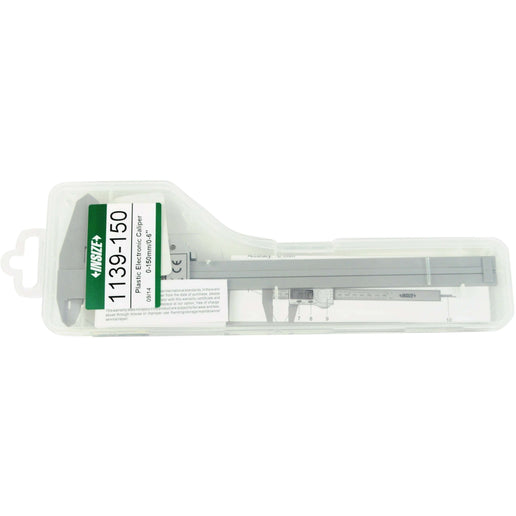 INSIZE Measuring Equipment Insize Plastic Digital Caliper 0-150mm/0-6" Range Series 1139-150