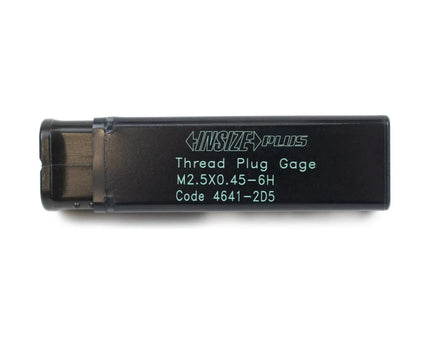 INSIZE MEASURING EQUIPMENT Insize Plus Metric Thread Plug Gauge M2.5 x 0.45 Range Series 4641-2D5