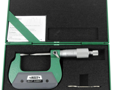 INSIZE Measuring Equipment Insize Point Micrometer 0-1" Range Series 3230-1
