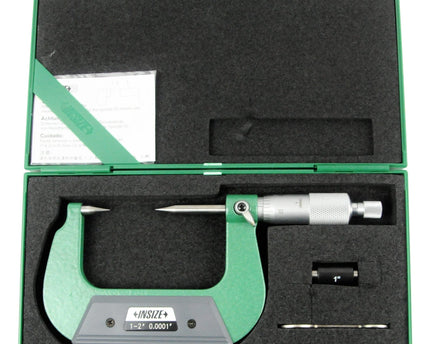 INSIZE Measuring Equipment Insize Point Micrometer 1-2" Range Series 3230-2