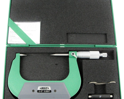 INSIZE Measuring Equipment Insize Point Micrometer 2-3" Range Series 3230-3