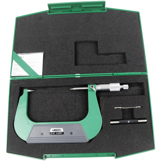 INSIZE Measuring Equipment Insize Point Micrometer 3-4" Range Series 3230-4