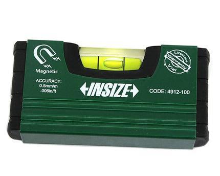 INSIZE MEASURING EQUIPMENT Insize Portable Level 100mm/ 4" Range Series 4912-100