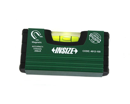 INSIZE MEASURING EQUIPMENT Insize Portable Level 100mm/ 4" Range Series 4912-100