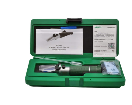 INSIZE MEASURING EQUIPMENT Insize Portable Refractometer 0-32% Brix Coolant Tester ISQ-RM30