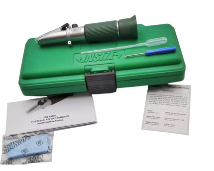 INSIZE MEASURING EQUIPMENT Insize Portable Refractometer 0-32% Brix Coolant Tester ISQ-RM30