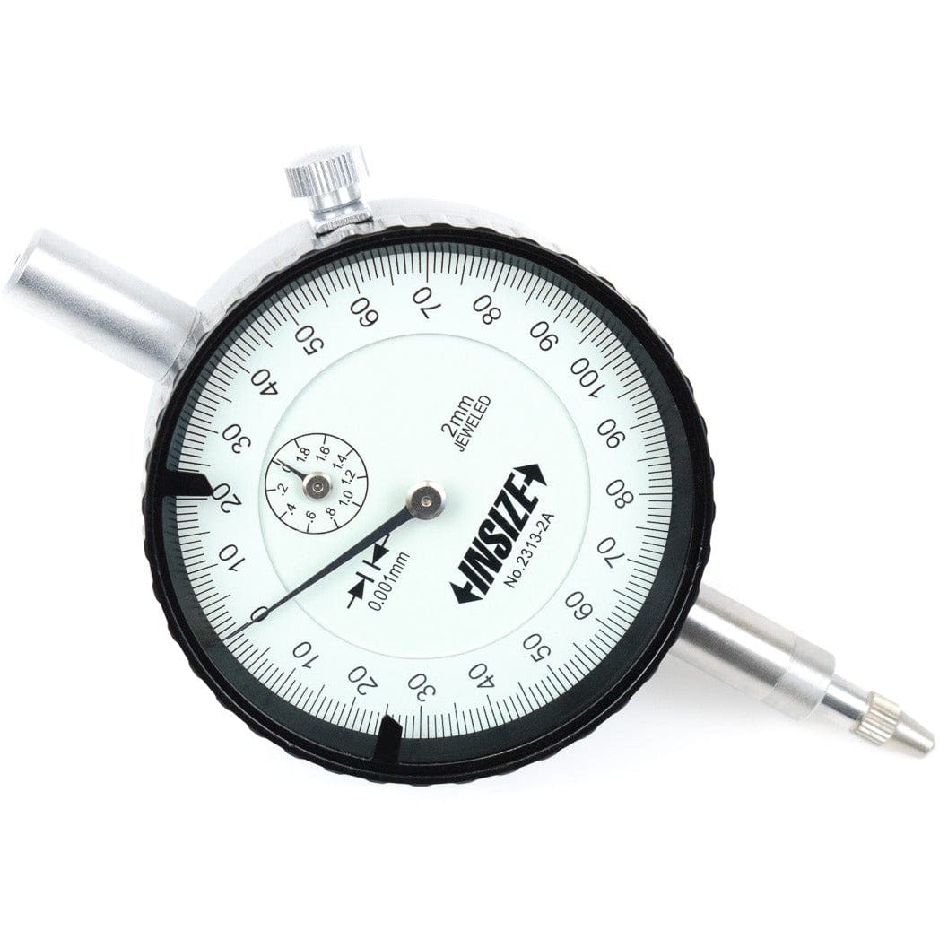 Insize Indicators Insize Precision Dial Indicator 2mm Range Series 2313-2A