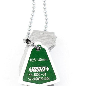 INSIZE Measuring Equipment Insize Radius Gauge 25-40mm Range Series 4802-31