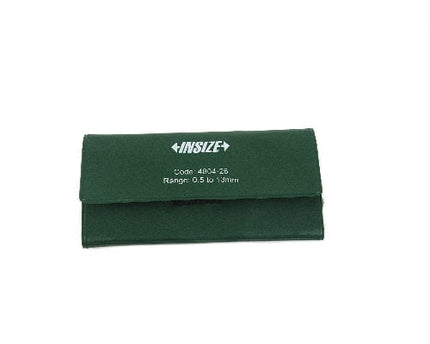 INSIZE MEASURING EQUIPMENT Insize Radius Gauge Set 0.5–13 mm Range Series 4804-26