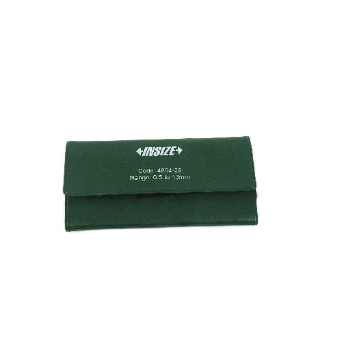 INSIZE MEASURING EQUIPMENT Insize Radius Gauge Set 0.5–13 mm Range Series 4804-26
