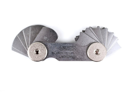 INSIZE MEASURING EQUIPMENT Insize Radius Gauge Set 17/32"-1" Range Series 4801-16E1