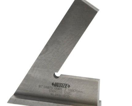 INSIZE Measuring Equipment Insize Range 60° Square 100x70mm Series 4762-100