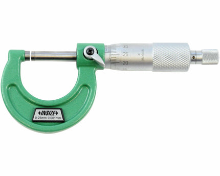 INSIZE Measuring Equipment Insize Ratchet Stop Type Outside Micrometer 0-25mm Range Series 3210-25A
