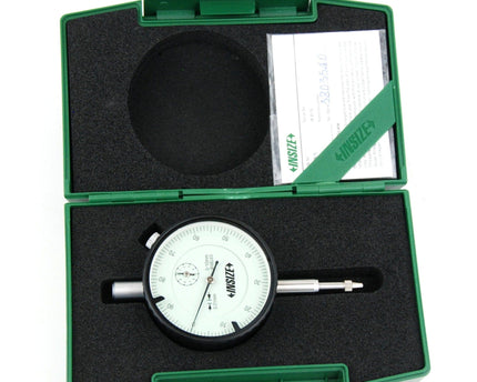 INSIZE Measuring Equipment Insize Reverse Reading Dial Indicator 0-10mm x 0.01mm Range Series 2801-10